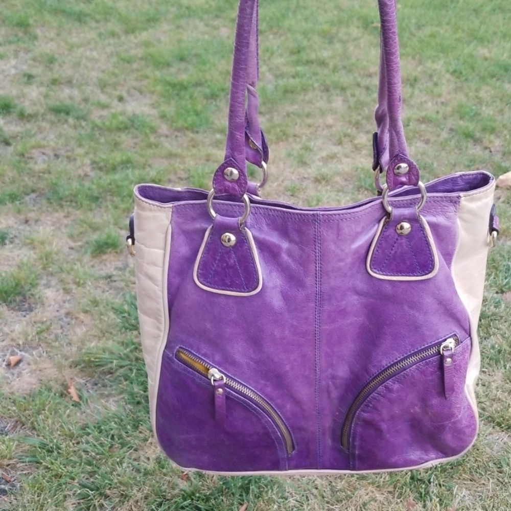 Roberta Gandolfi Italian Leather Handbag View 2